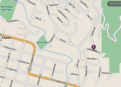 map to Mountain Cloud Natural Therapeutics office